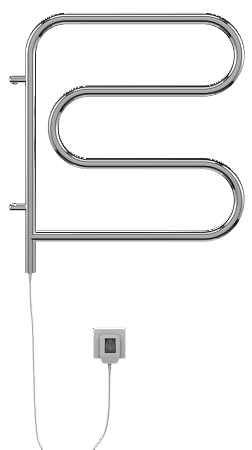 Электро 25 F-обр 600х600 поворотный Полотенцесушитель TERMINUS Благовещенск - фото 2
