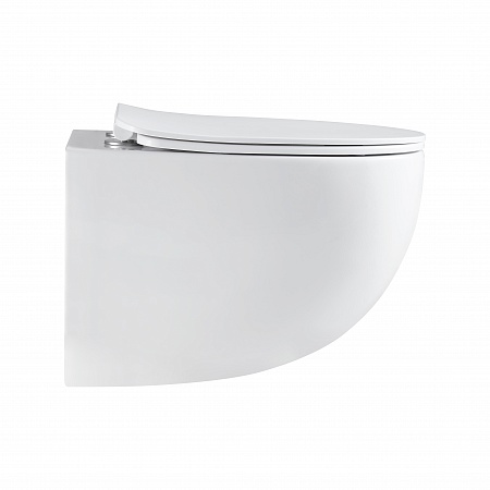 Подвесной унитаз безободковый Terminus Енисей Монолит 560х390 белый Благовещенск - фото 4